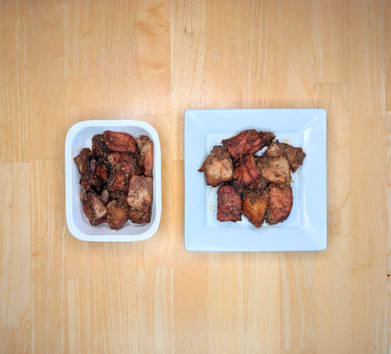 816 Baby Button Dry Ribs