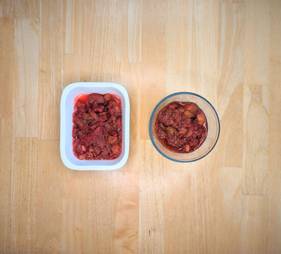 603 Stewed Rhubarb